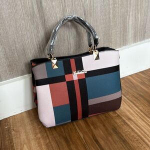 KUOY Plaid Handbag NEW